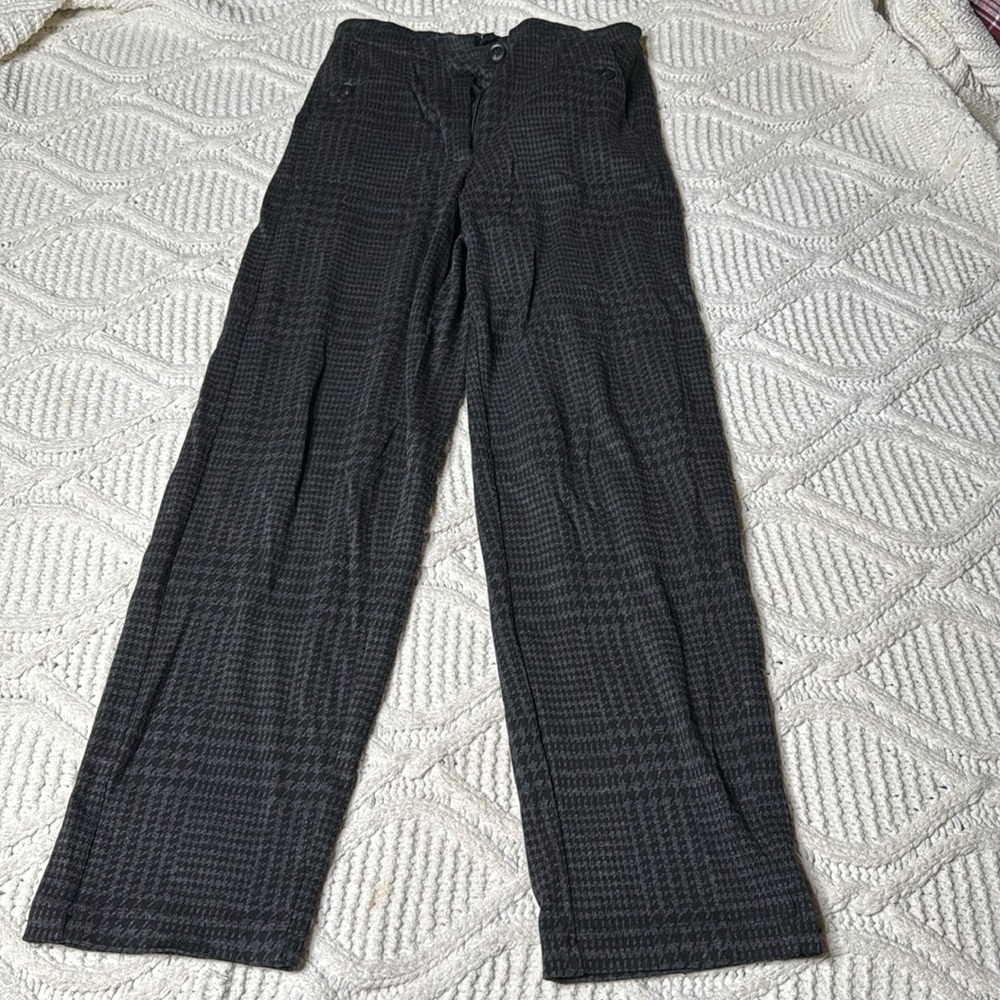 Universal standard Audrey ponte plaid pant size 2